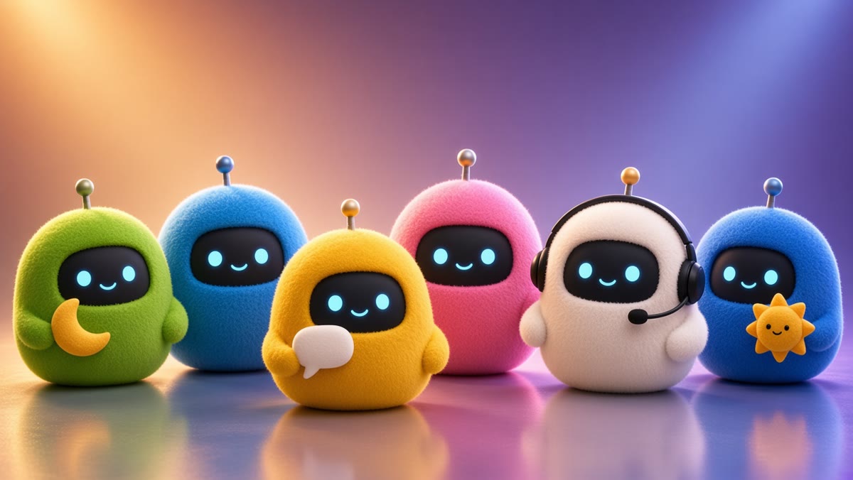 Bots de MIC con forma de peluche